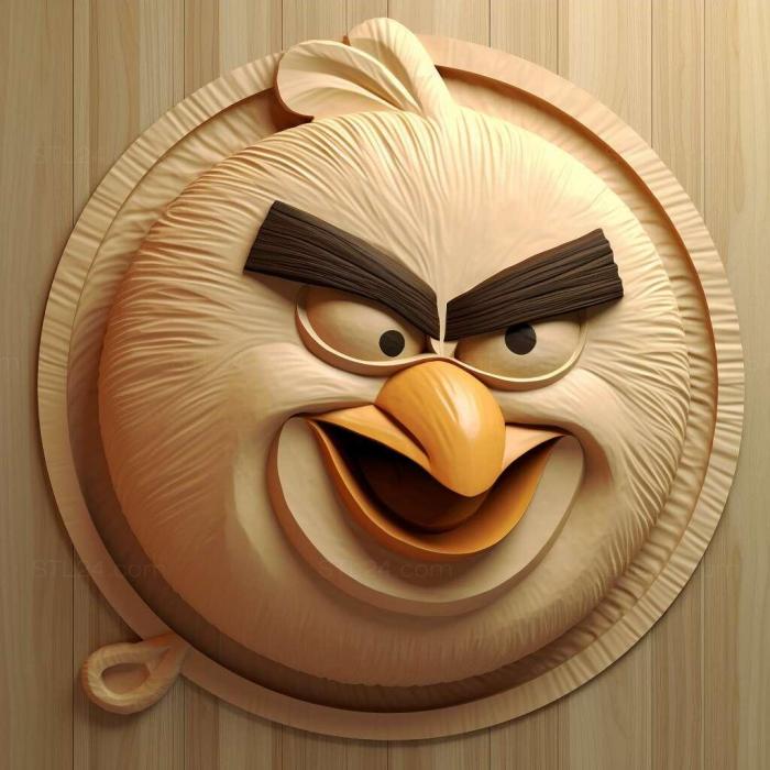 Games (angry birds 4, GAMES_37264) 3D models for cnc